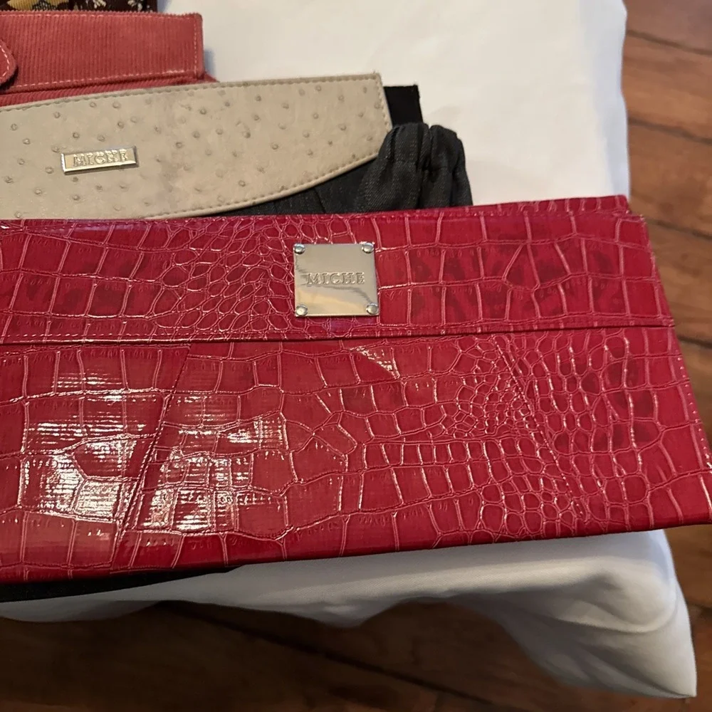 Lot Of 4 Miche‎ Classic Bag Shell Magnetic Covers Purse
